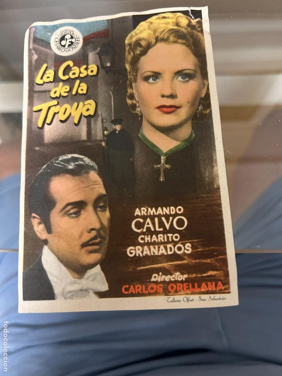 Cine: &ordm;306 la casa de la troya con sello de barcelona buen estado