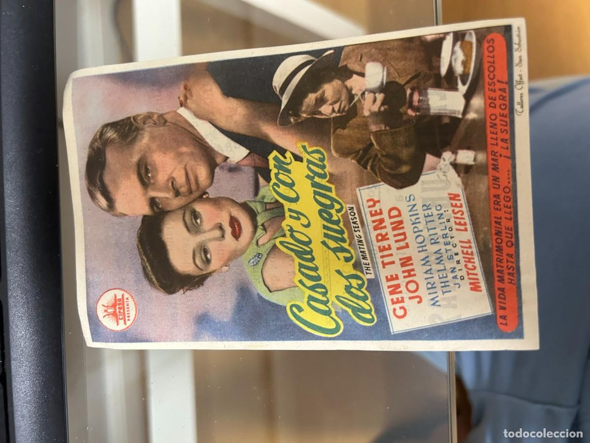 Cine: &ordm;311 casado y con dos suegras teatro circo orihuela comn publicidad buen estado