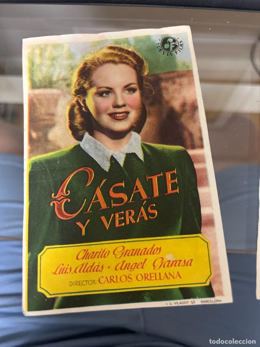 Cine: &ordm;316 casate y veras sin publicidad buen estado