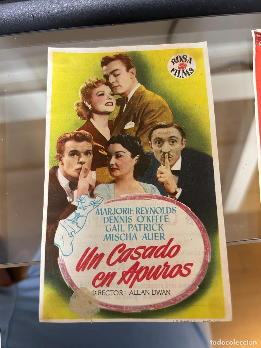 Cine: &ordm;321 un casado en apuros cine coliseum granollers con publicidad buen estado