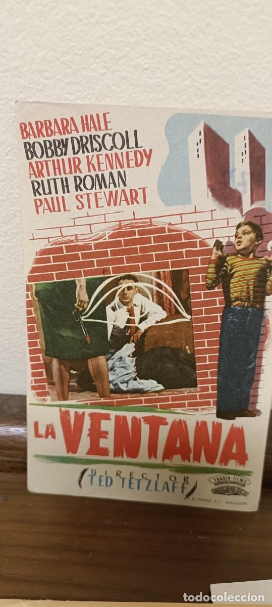  Foglietti di film di film antichi di cinema: La ventana.Folleto de mano