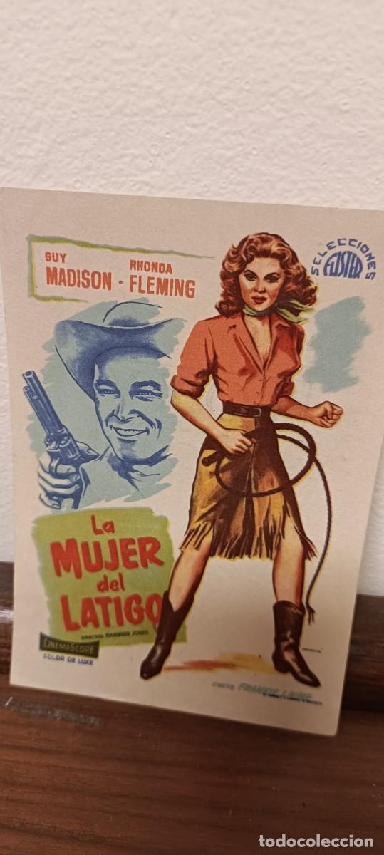Kino: La mujer del l&aacute;tigo.Folleto de mano