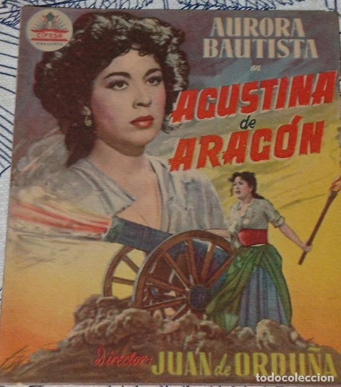 Cine: AGUSTINA DE ARAG&Oacute;N - PROGRAMA DE CINE