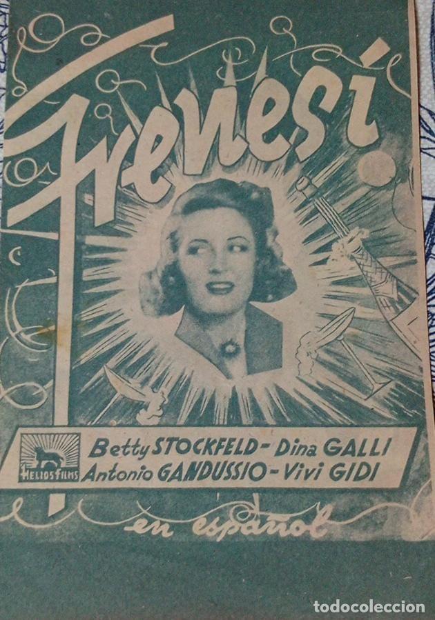 Cine: FRENES&Iacute; - PROGRAMA DE CINE