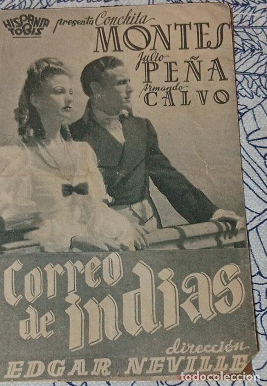 Cine: CORREO DE INDIAS - PROGRAMA DE CINE