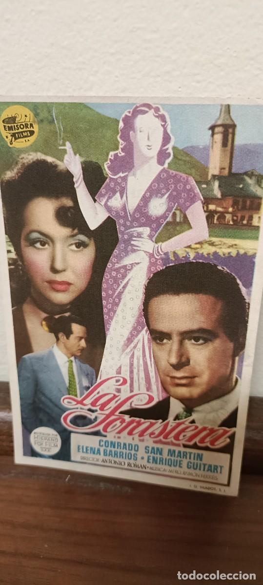 Cine: La forastera.Folleto de mano - Foto 1