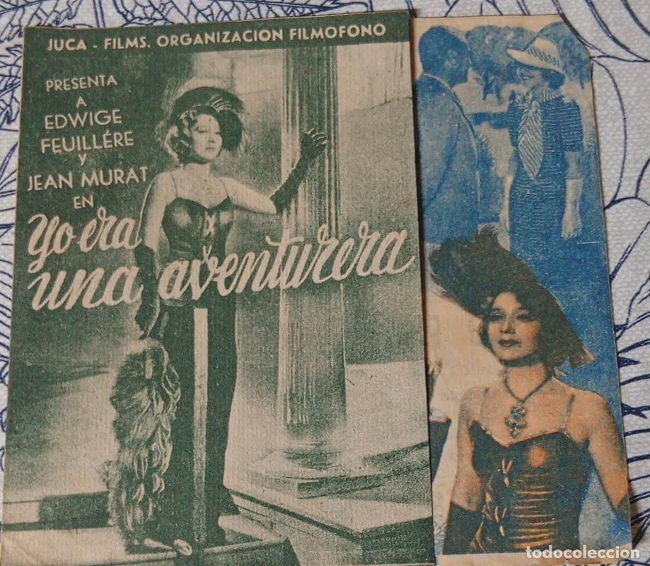 Cine: YO ERA UNA AVENTURERA - PROGRAMA DE CINE - Foto 1