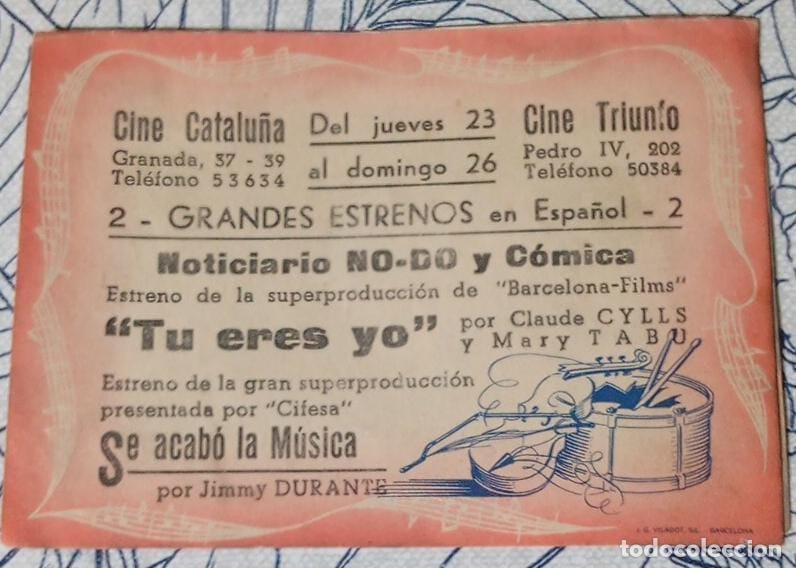 Cine: SE ACAB&Oacute; LA M&Uacute;SICA - PROGRAMA DE CINE - Foto 2