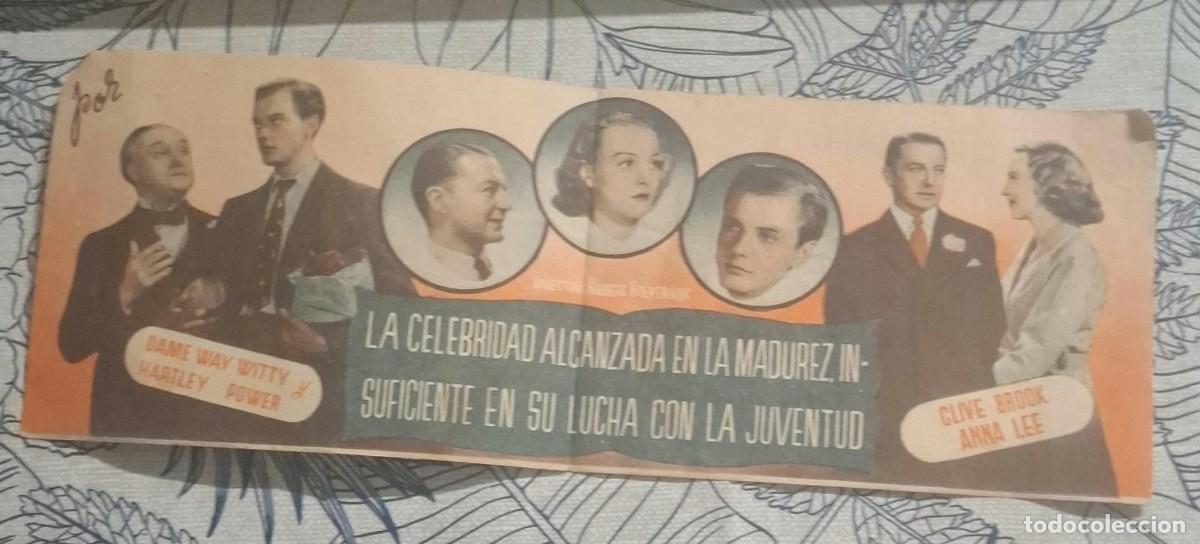 Cine: VUELTA AL AYER - PROGRAMA DE CINE - Foto 2
