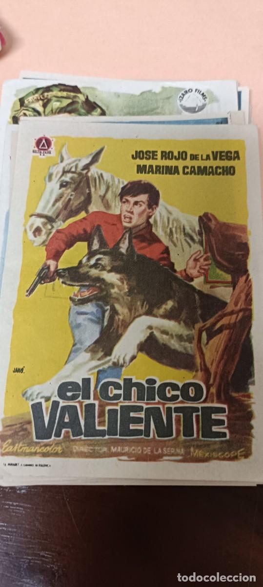 Kino: El chico valiente.Folleto de mano