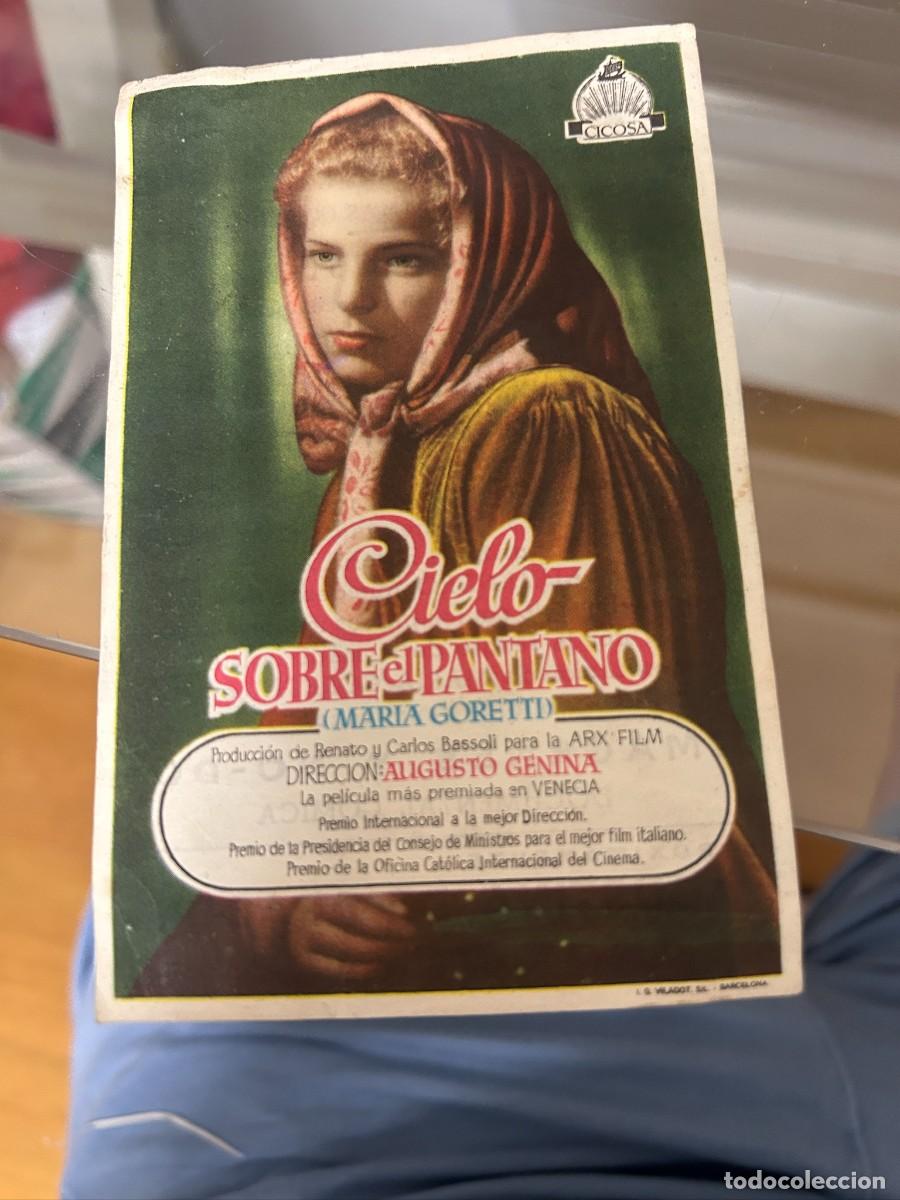 Cine: &ordm;359 cielo sobre el pantano cine monterrosa reus con publicidad buen estado