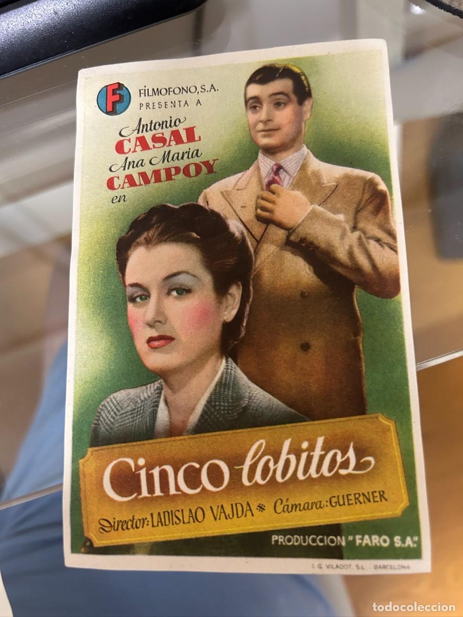 Cine: &ordm;362 cinco lobitos sin publicidad buen estado