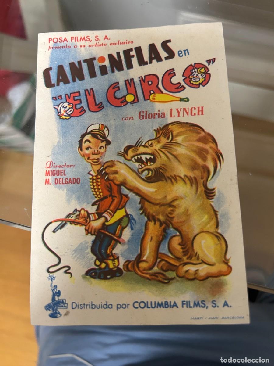 Cine: &ordm;363 cantinflas el circo sin publicidad buen estado