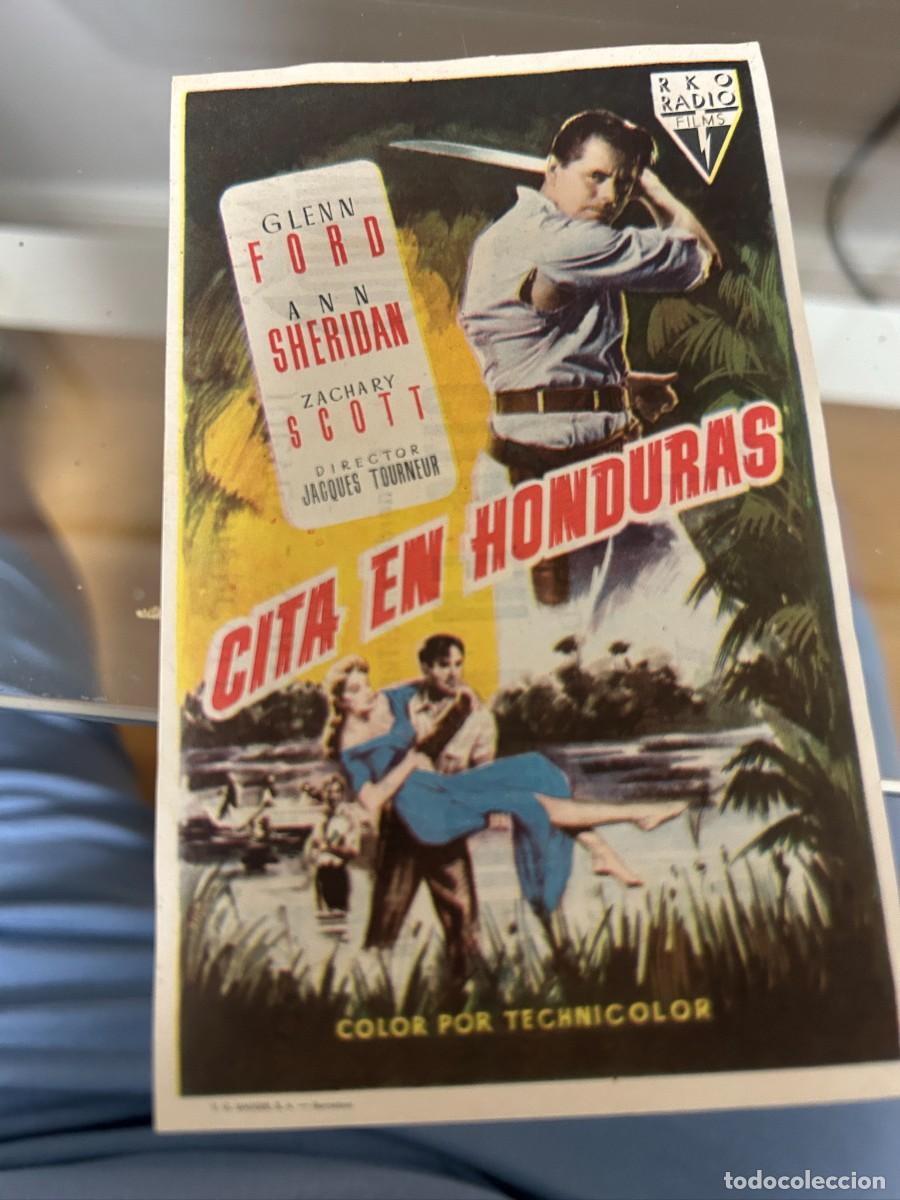 Cine: &ordm;366 cita en honduras cine avenida reus con publicidad buen estado