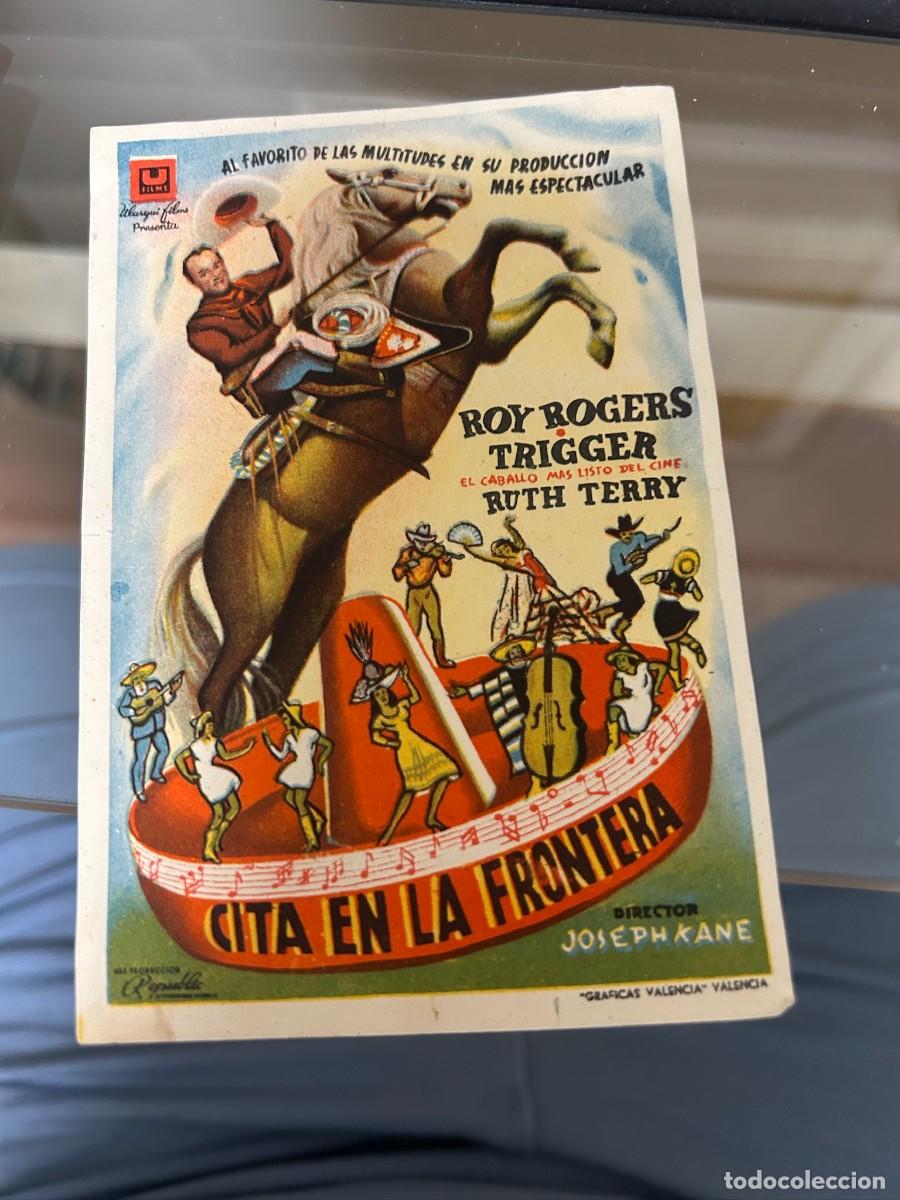 Cine: &ordm;367 cita en la frontera sin publicidad buen estado