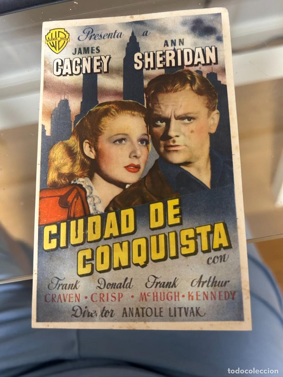 Cine: &ordm;372 ciudad de conquista cine salon condal barcelona con publicidad como se ve