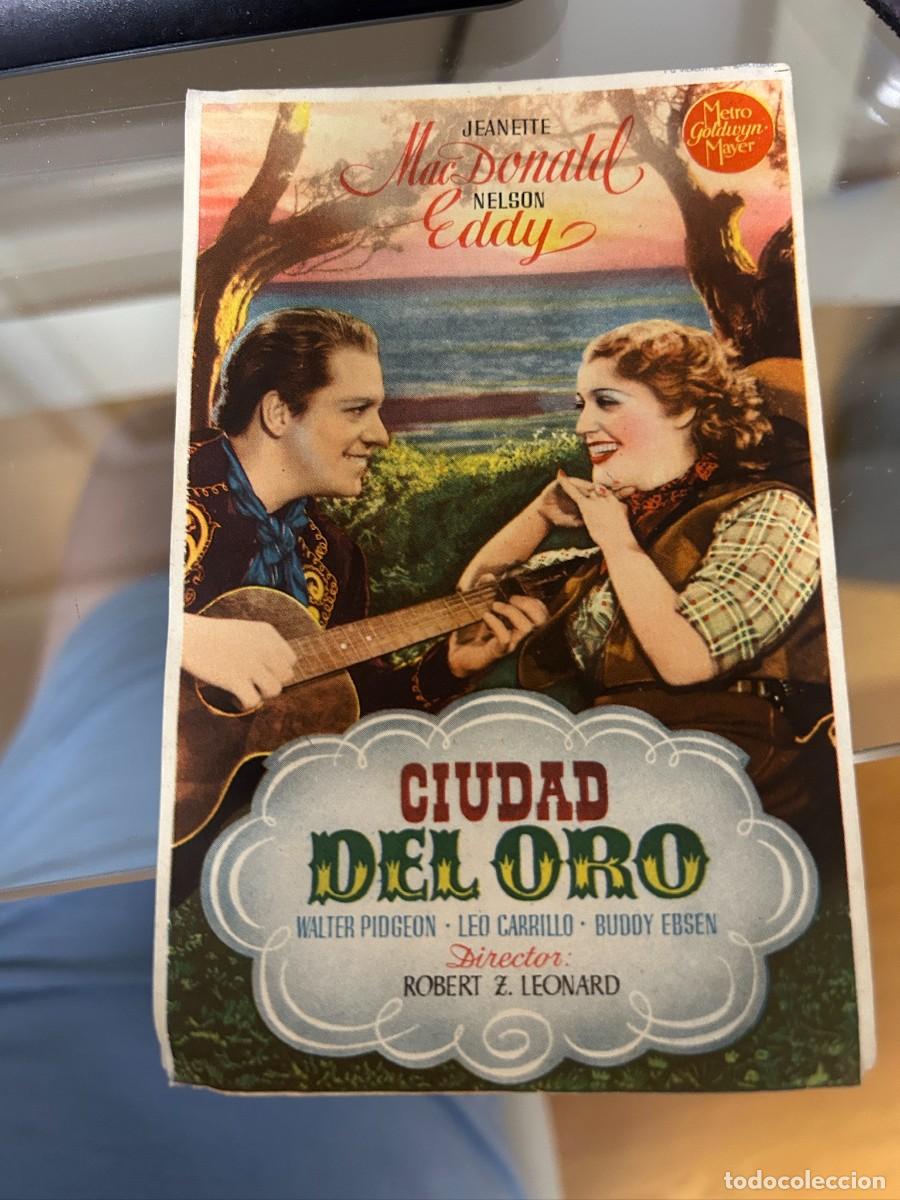 Cine: &ordm;373 ciudad del oro sin publicidad buen estado