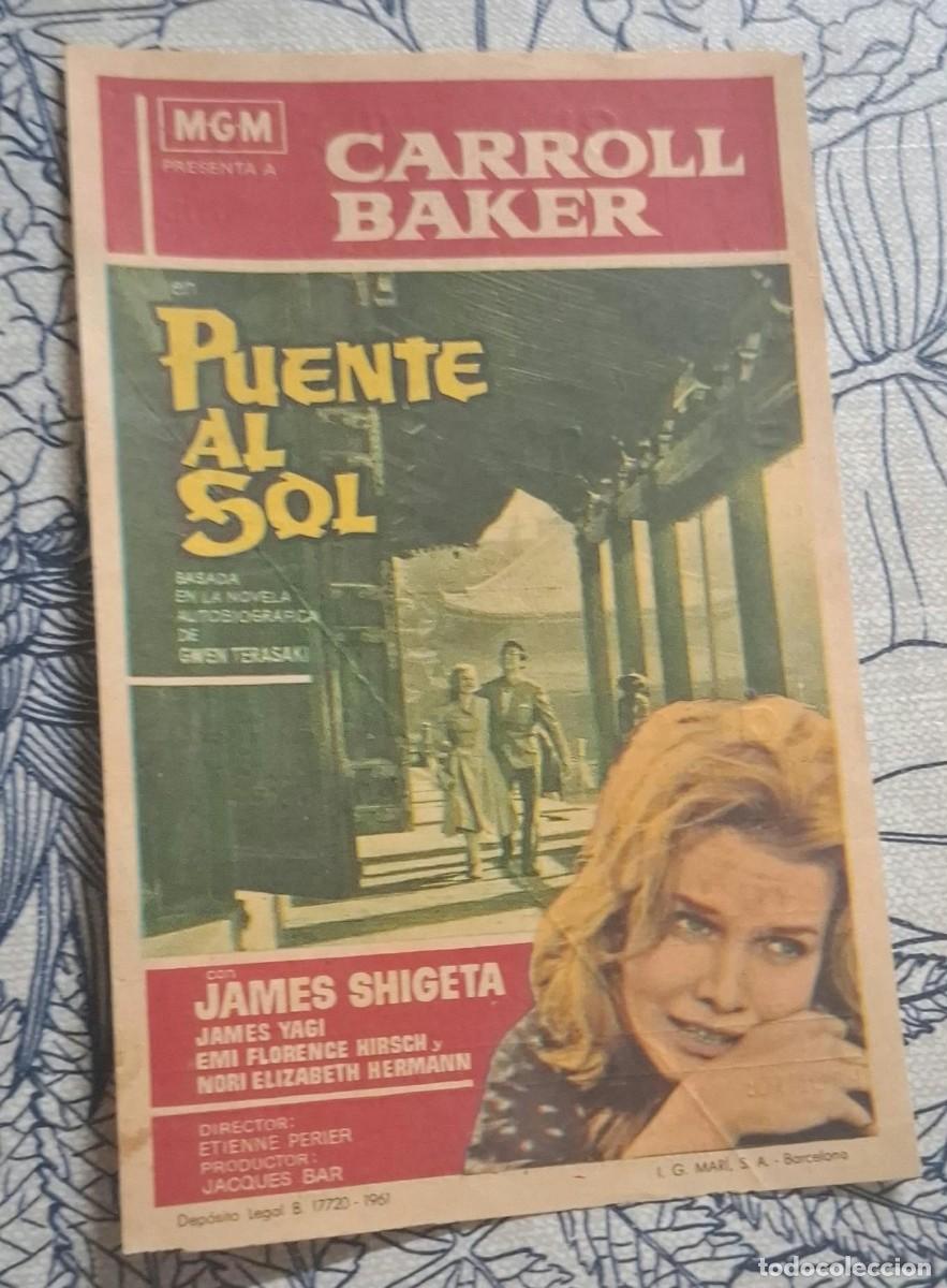Cine: PUENTE AL SOL - PROGRAMA DE CINE - Foto 1