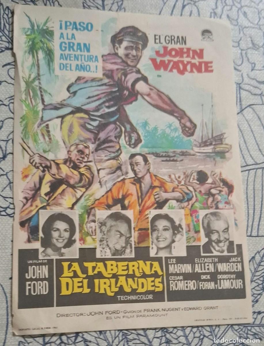 Cine: LA TABERNA DEL IRLANDES - PROGRAMA DE CINE