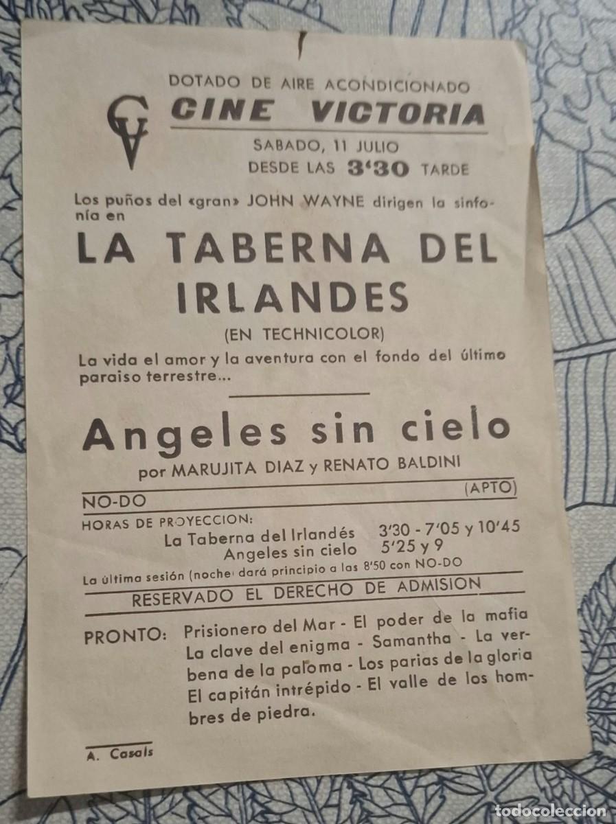 Cine: LA TABERNA DEL IRLANDES - PROGRAMA DE CINE - Foto 2