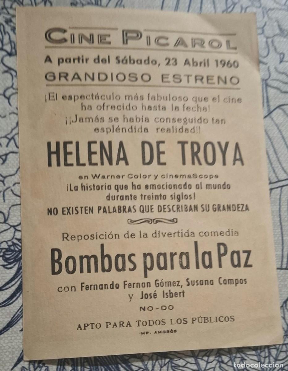 Cine: HELENA DE TROYA - PROGRAMA DE CINE - Foto 2