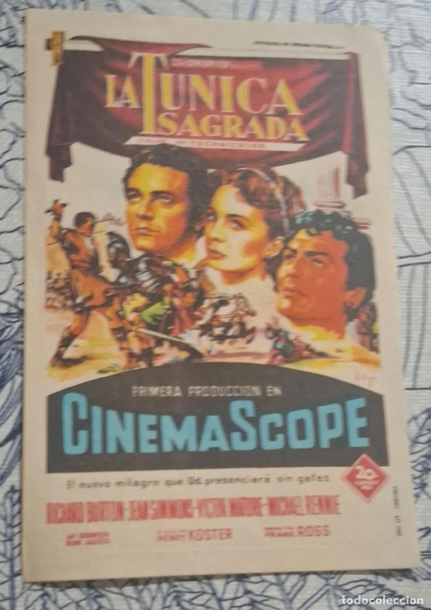 Cine: LA T&Uacute;NICA SAGRADA - PROGRAMA DE CINE - Foto 1