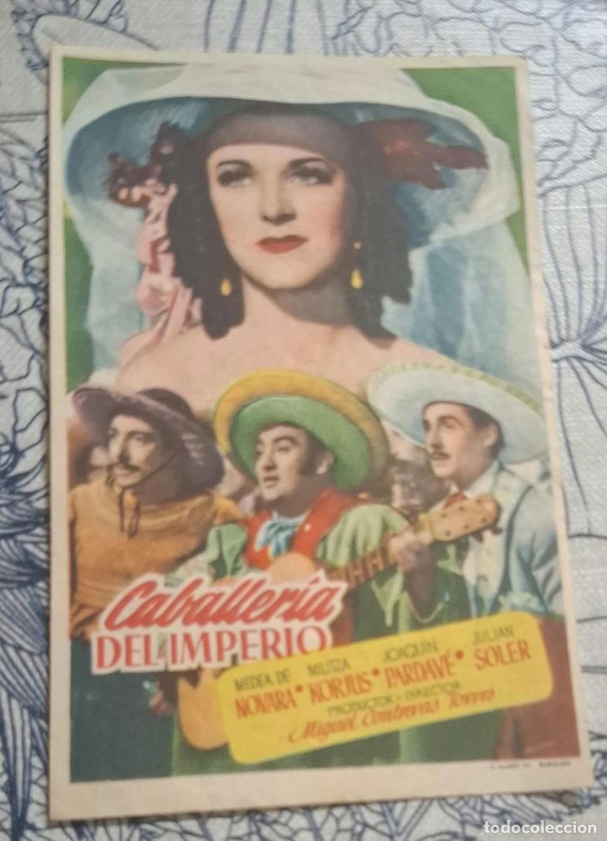 Cine: CABALLERIA DEL IMPERIO - PROGRAMA DE CINE