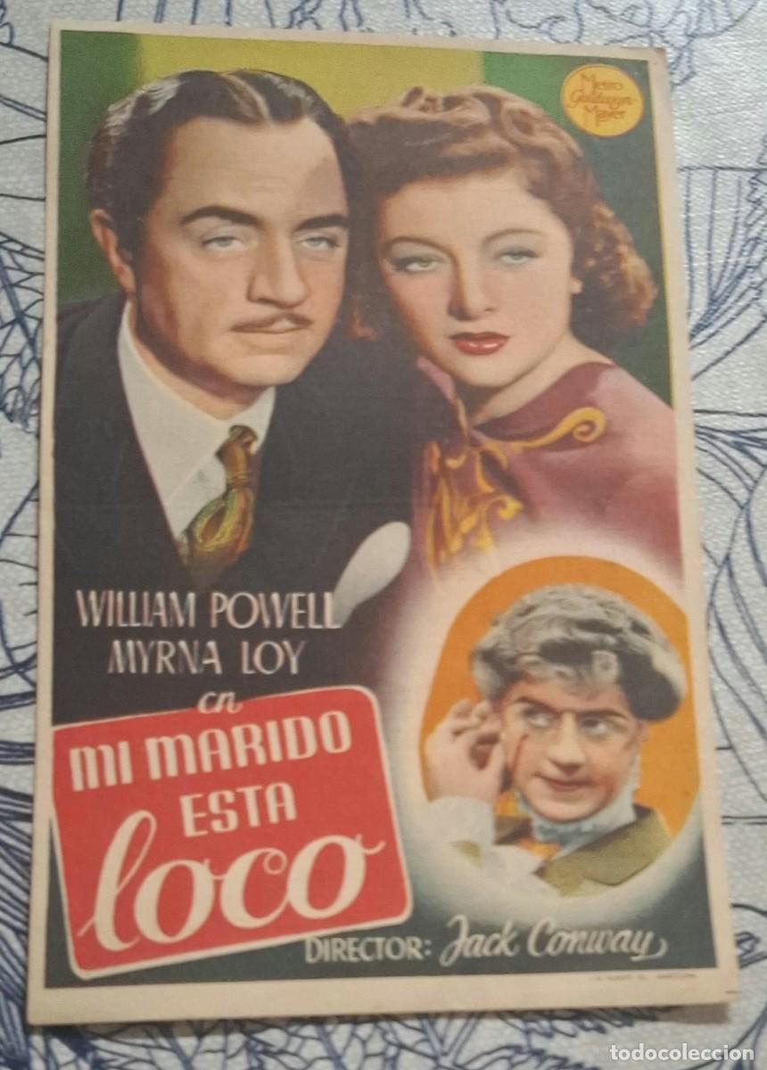 Cine: MI MARIDO ESTA LOCO - PROGRAMA DE CINE