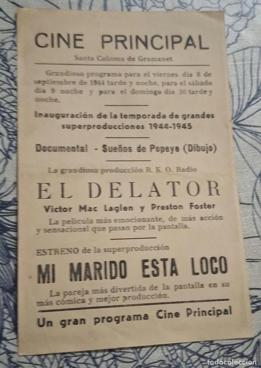 Cine: MI MARIDO ESTA LOCO - PROGRAMA DE CINE - Foto 2