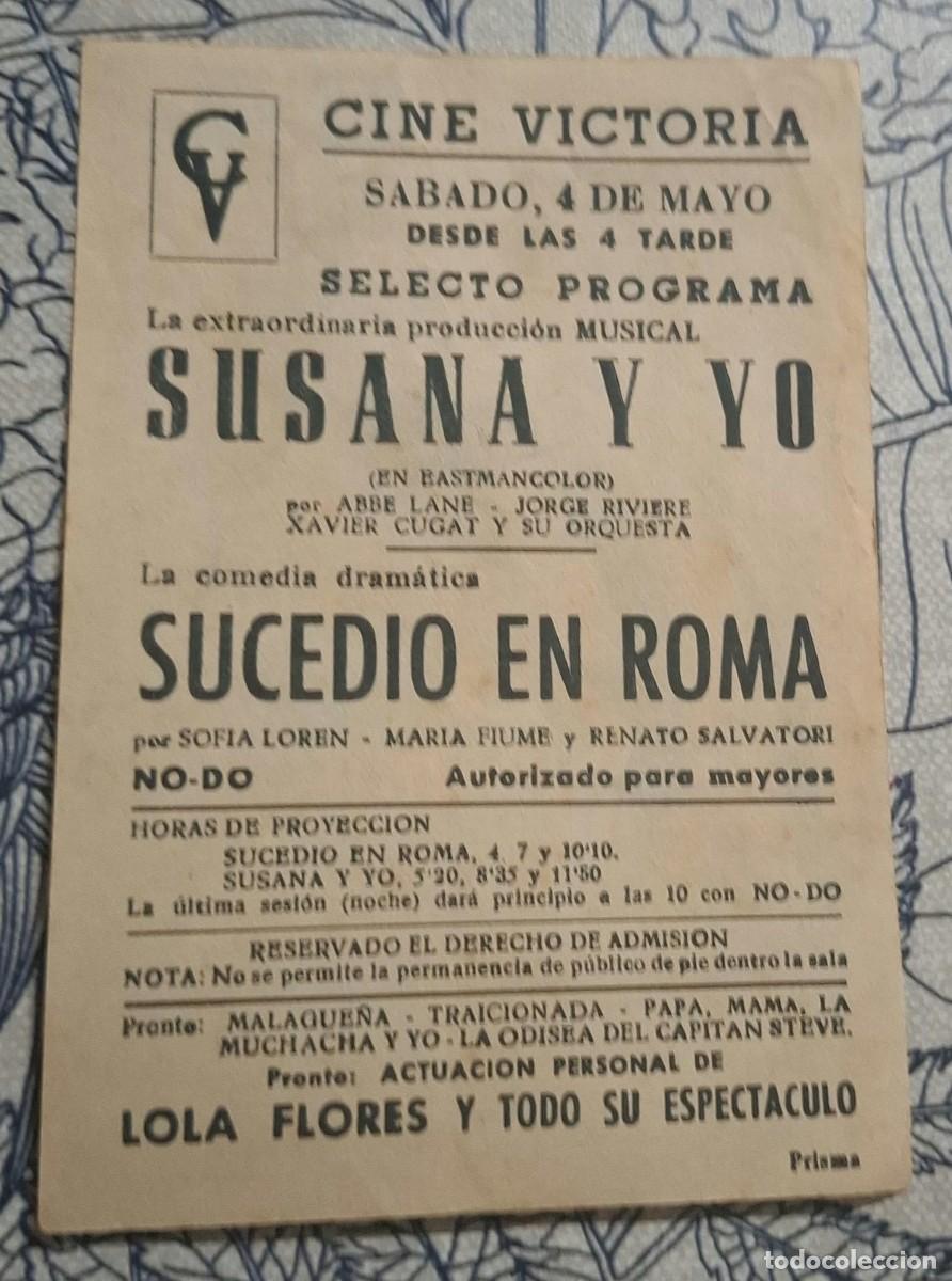 Cine: SUSANA Y YO - PROGRAMA DE CINE - Foto 2