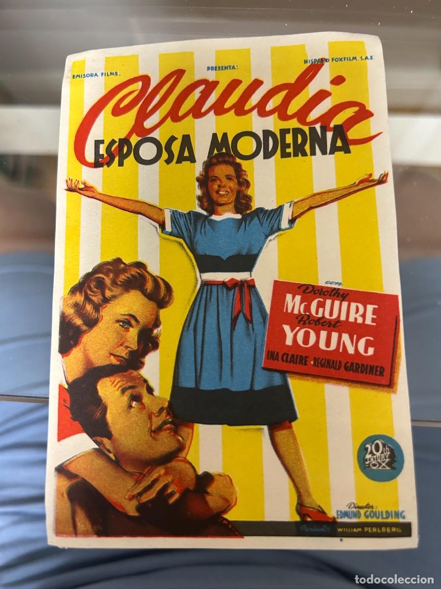 Cine: &ordm;376 claudia esposa moderna sin publicidad buen estado