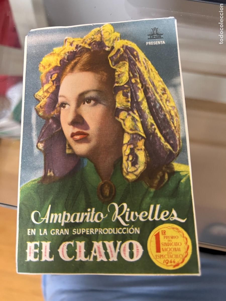 Cine: &ordm;378 el clavo teatro bartrina reus con publicidad buen estado