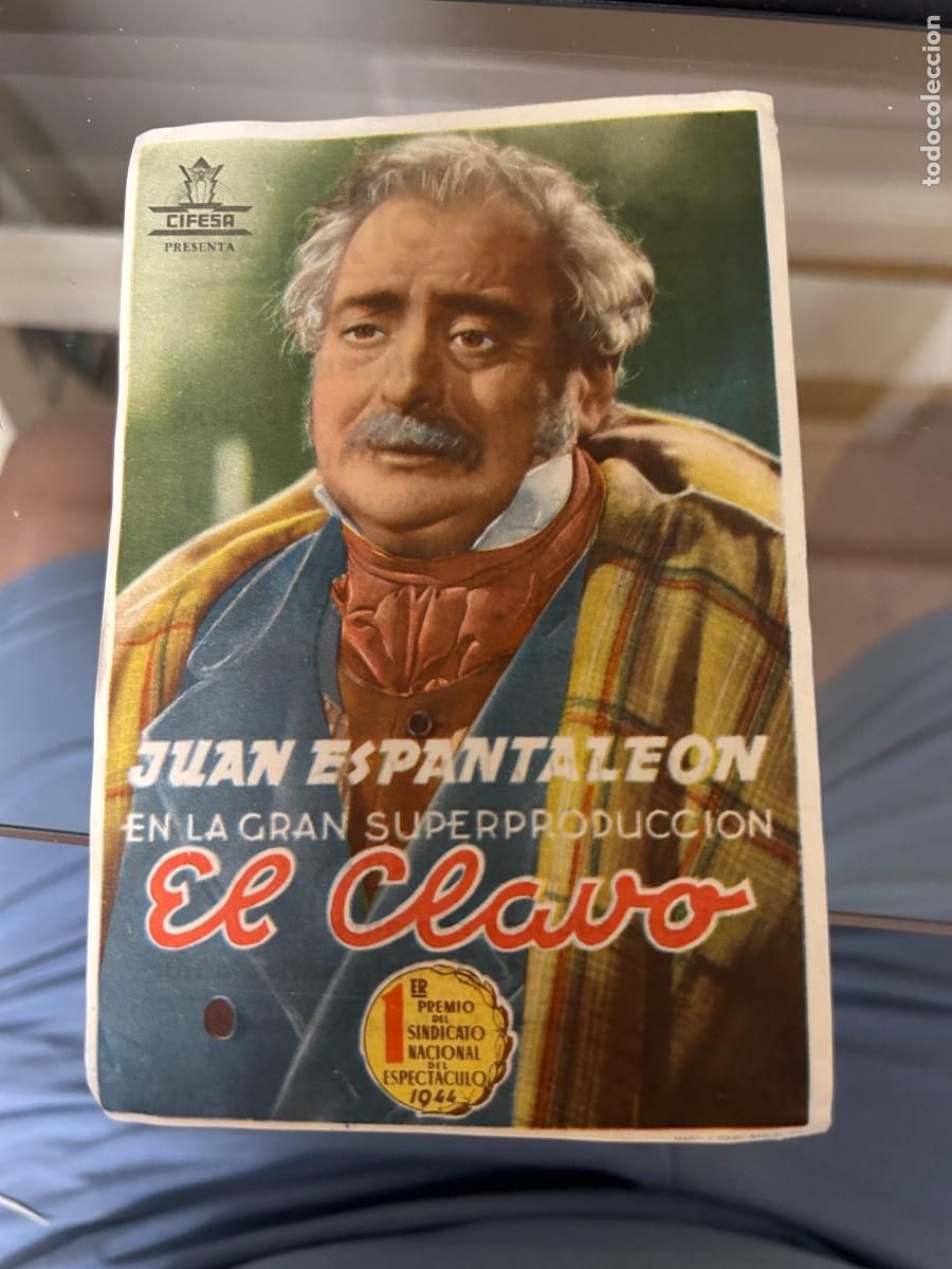 Cine: &ordm;379 el clavo coliseo olimpia granada con publicidad buen estado