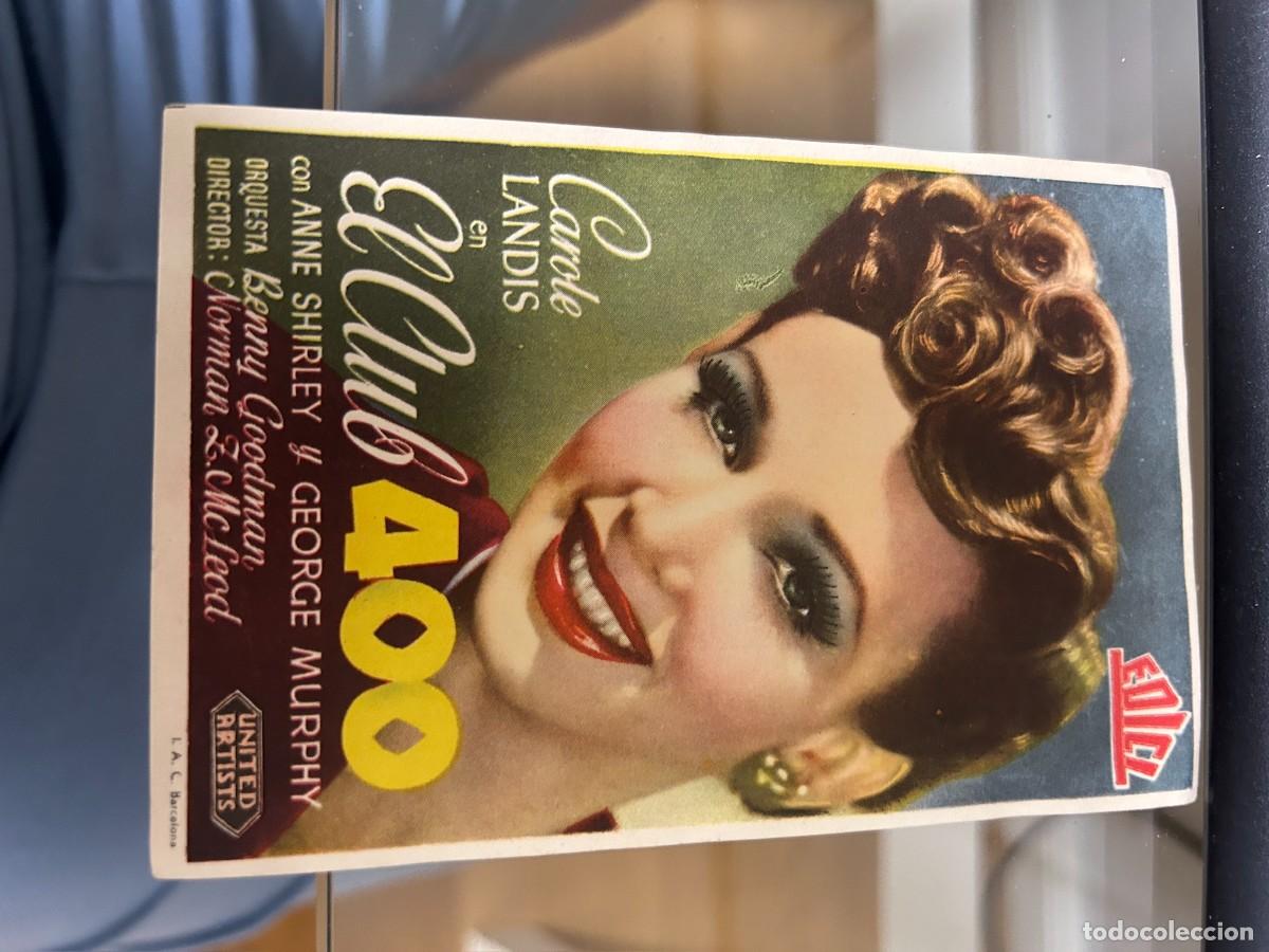 Cine: &ordm;380 el club 400 sin publicidad buen estado