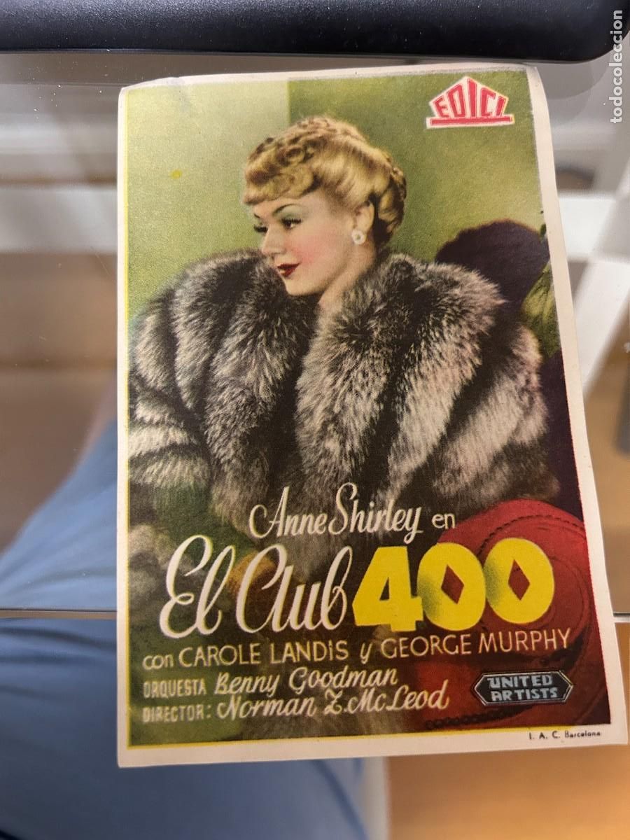 Cine: &ordm;381 el club 400 sin publicidad buen estado