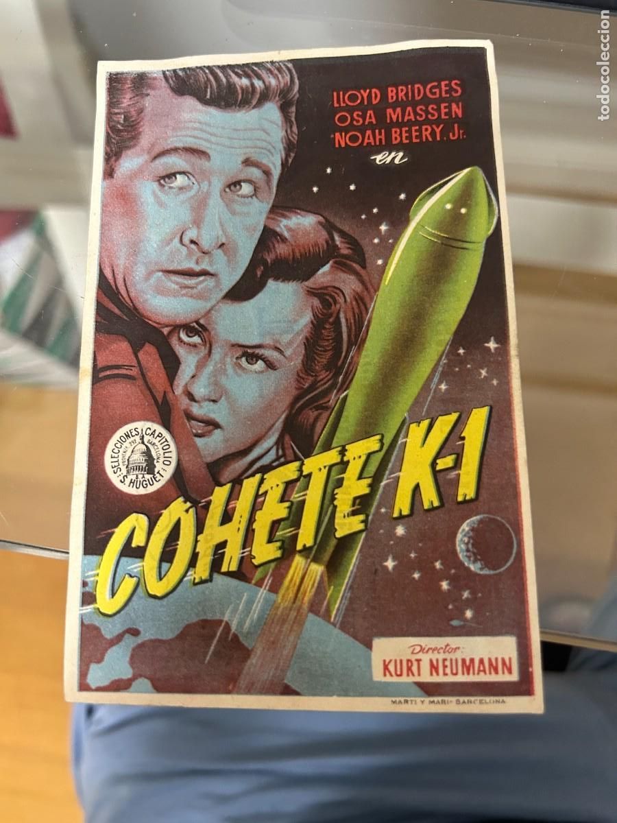Cine: &ordm;386 el cohete k-1 cine monterrosa reus con publicidad buen estado