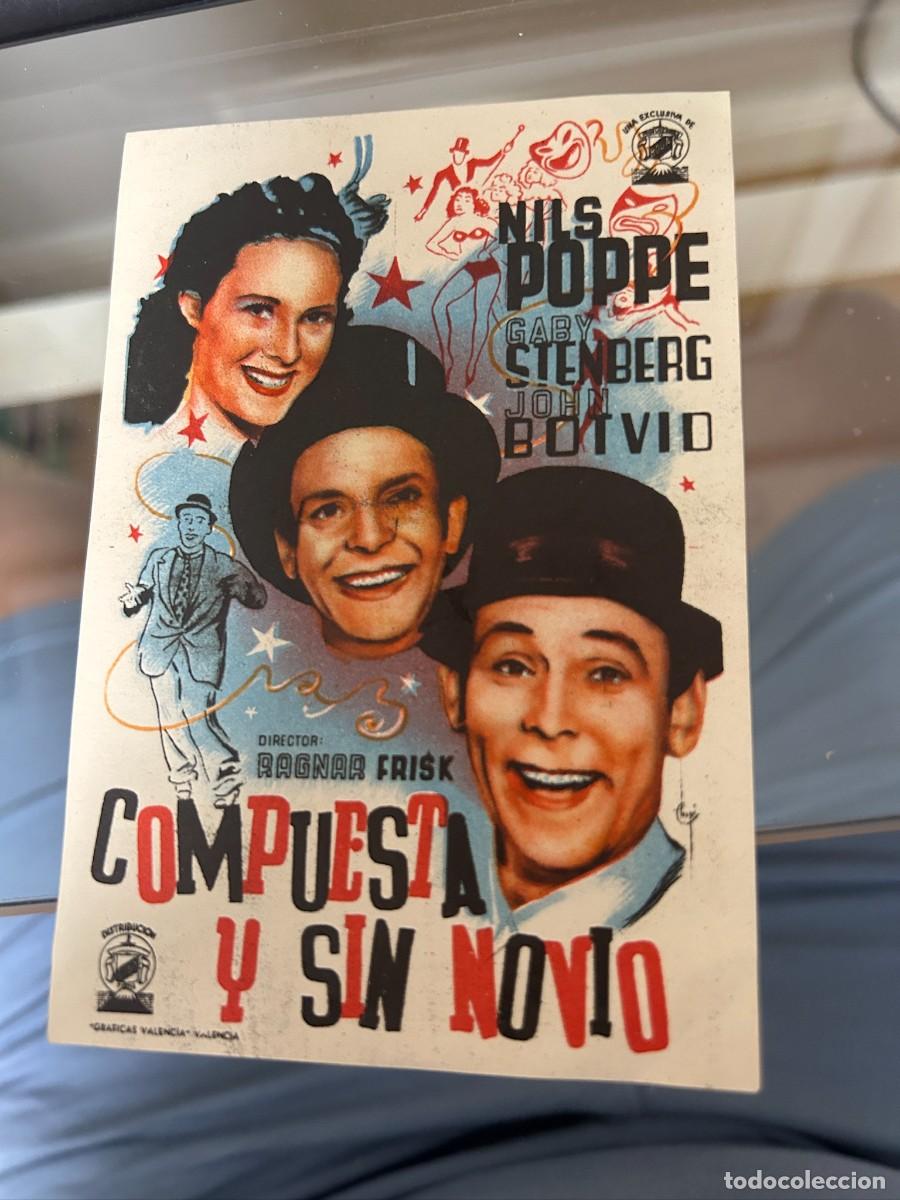 Cine: &ordm;395 compuesta y sin novio sello de zaragoza buen estado