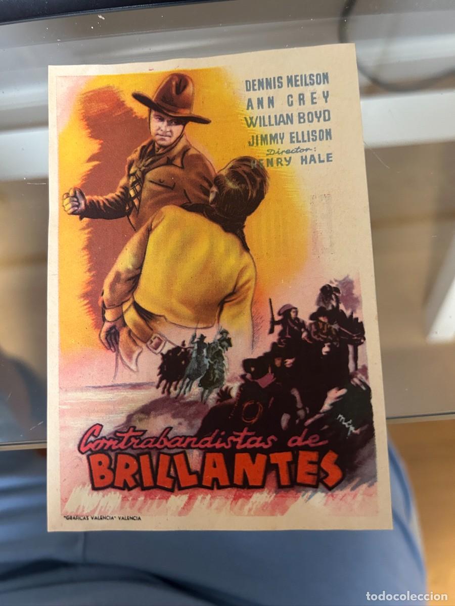 Cine: &ordm;408 contrabandista de brillantes cine avenida valencia con publicidad buen estado