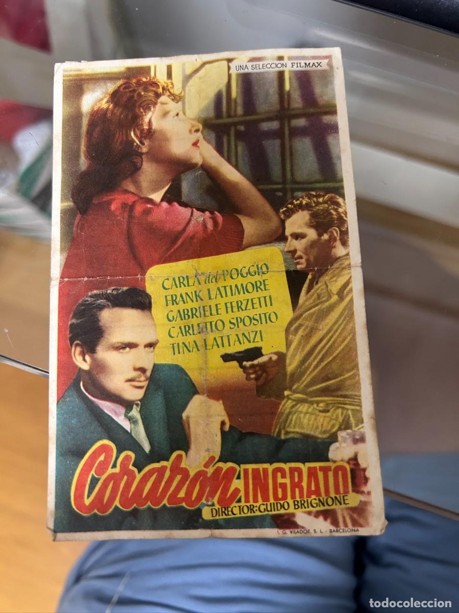 Cine: &ordm;418 corazon ingrato sala reus reus con publicidad como se ve