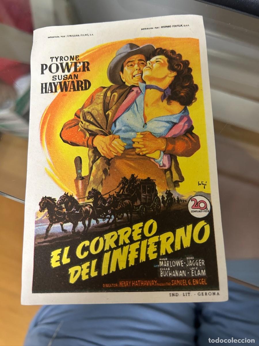 Cine: &ordm;422 el correo del infierno cine monterrosa reus con publicidad buen estado