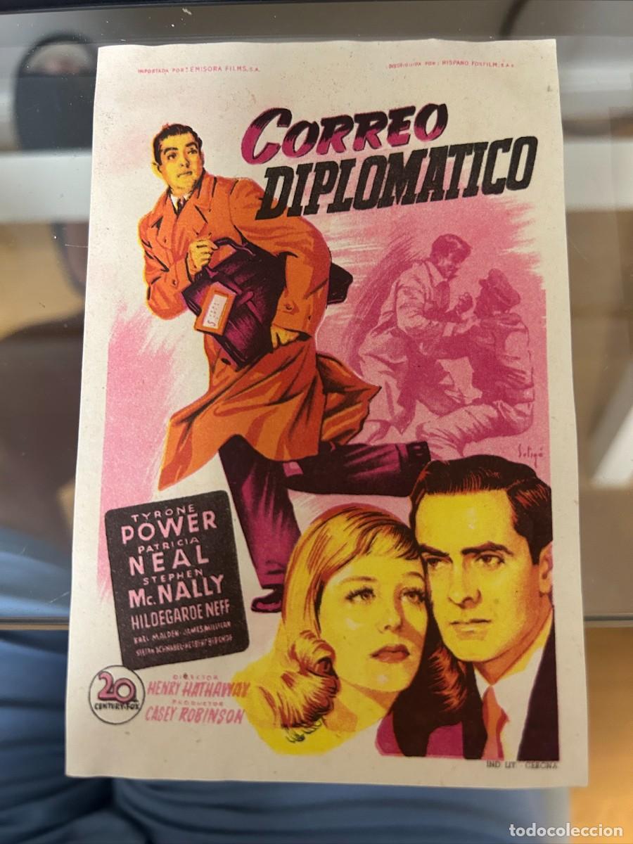 Cine: &ordm;424 correo diplomatico sin publicidad buen estado