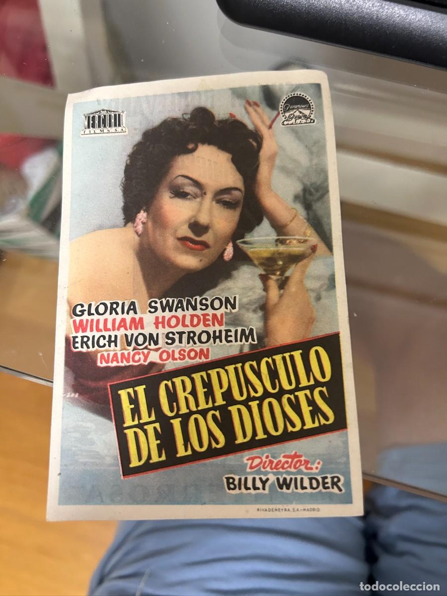 Cine: &ordm;430 el crepusculo de los dioses cine monterrosa reus con publicidad