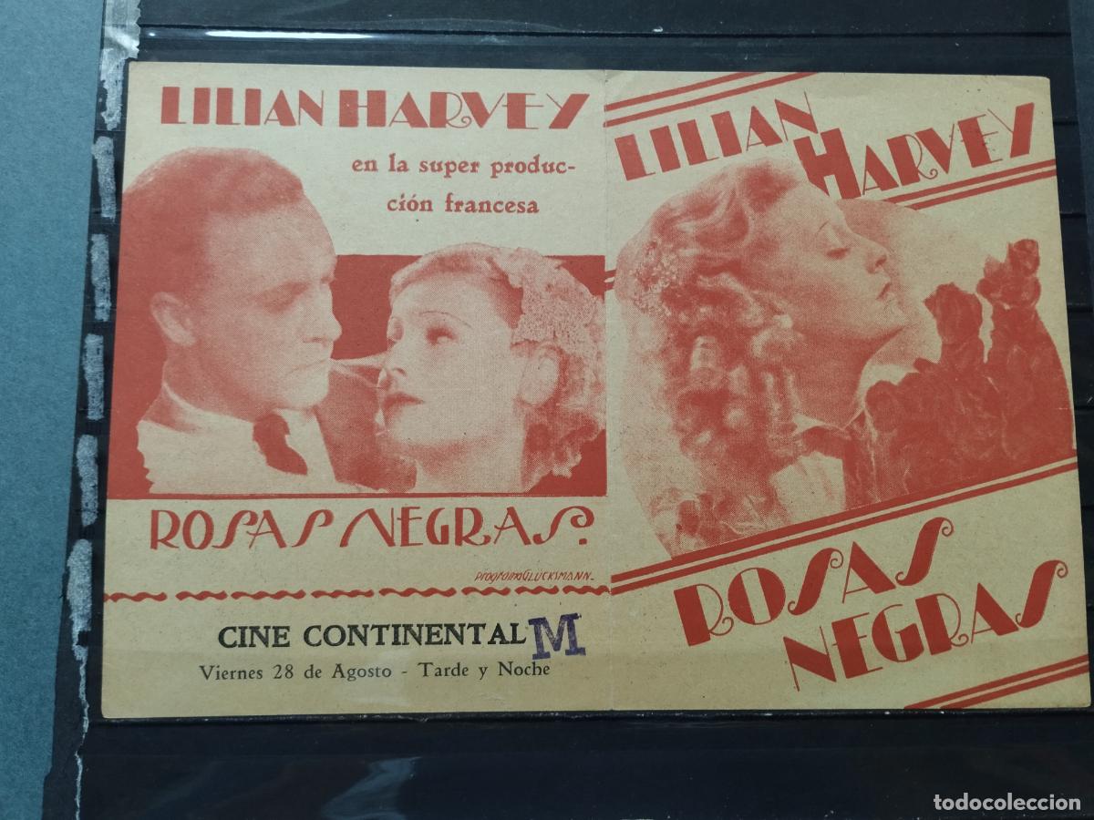 Cine: BZB PROGRAMA DE CINE DOBLE. URUGUAY. ROSAS NEGRAS - Foto 1