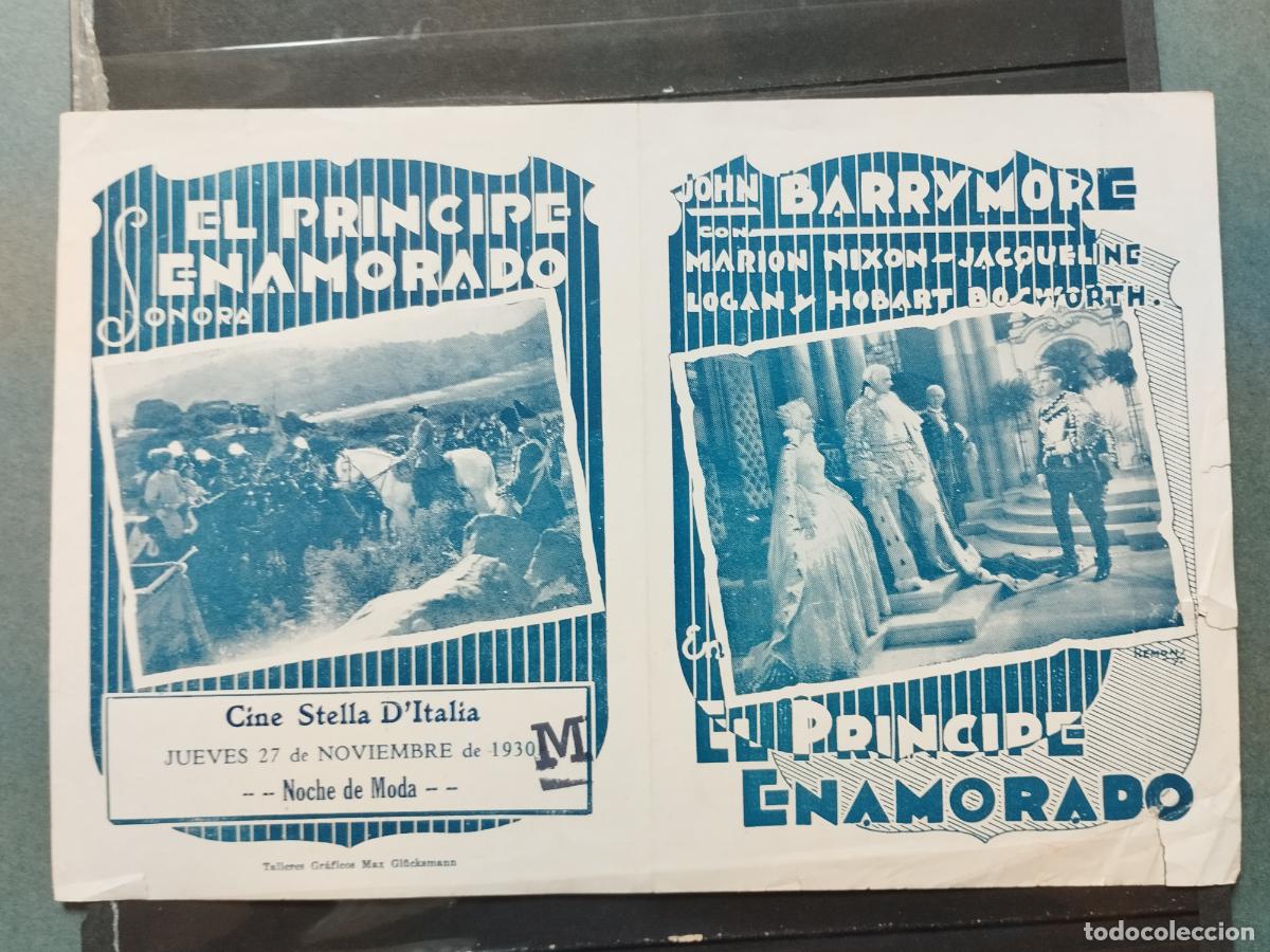 Kino: BZB PROGRAMA DE CINE DOBLE. URUGUAY. EL PRINCIPE ENAMORADO. DEFECTOS EN LADO DERECHO