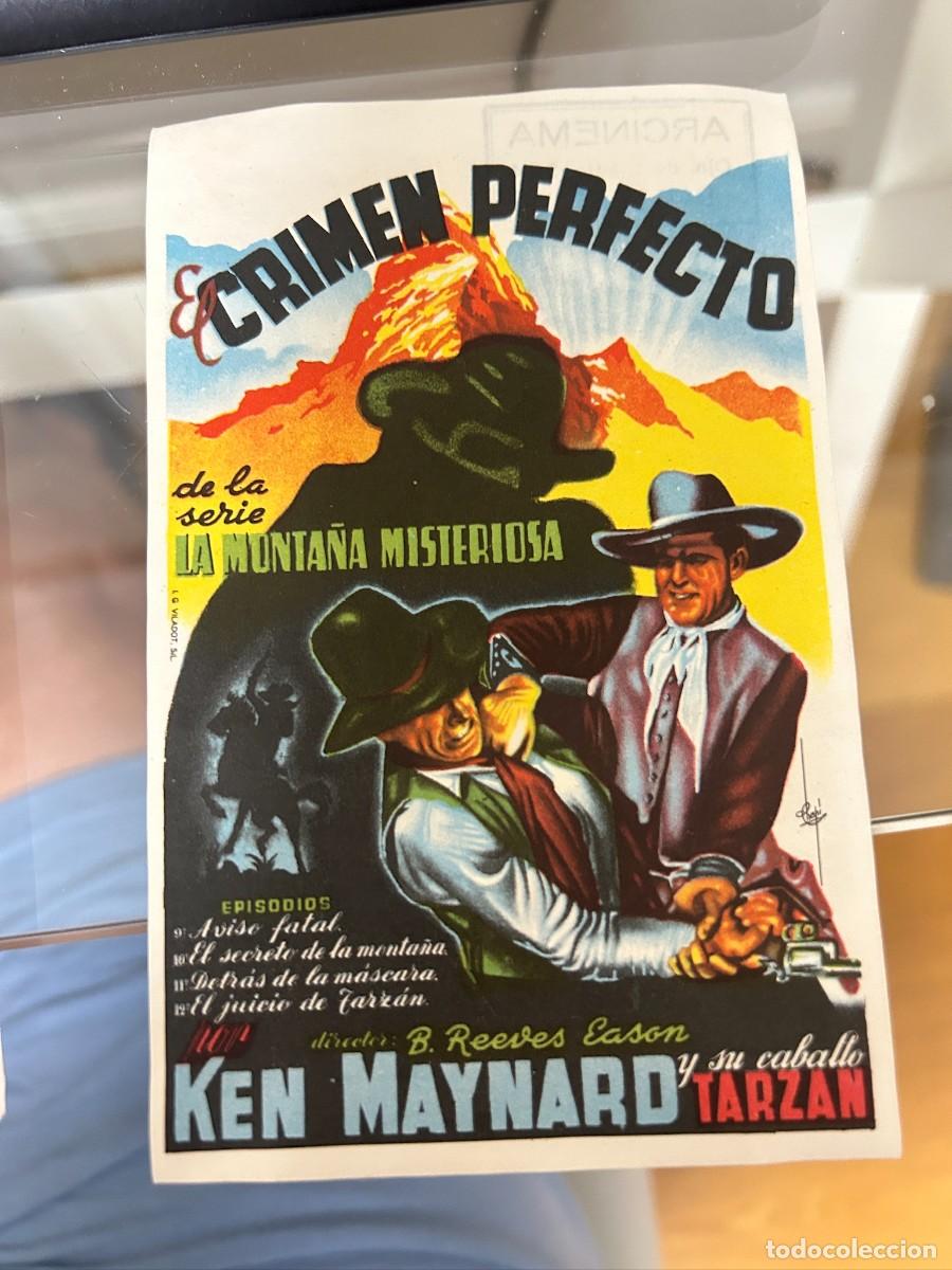 Cine: &ordm;437 el crimen perfecto con sello de barcelona buen estado