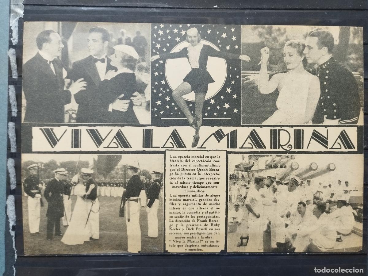 Cine: BZB PROGRAMA DE CINE DOBLE. URUGUAY. VIVA LA MARINA. - Foto 2