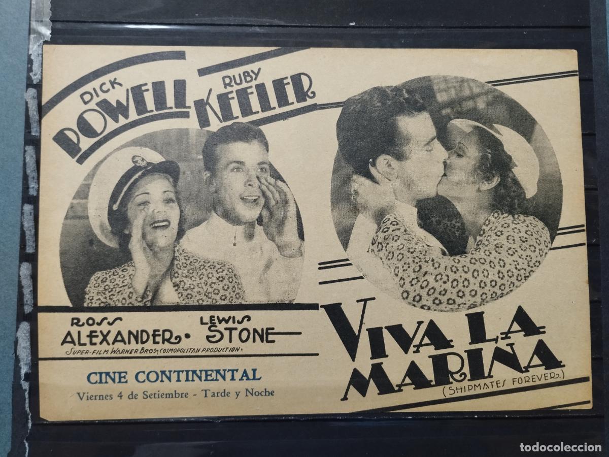 Kino: BZB PROGRAMA DE CINE DOBLE. URUGUAY. VIVA LA MARINA.