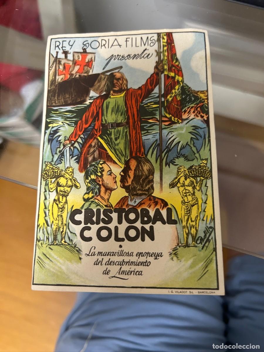 Cine: &ordm;442 cristobal colon sin publicidad buen estado