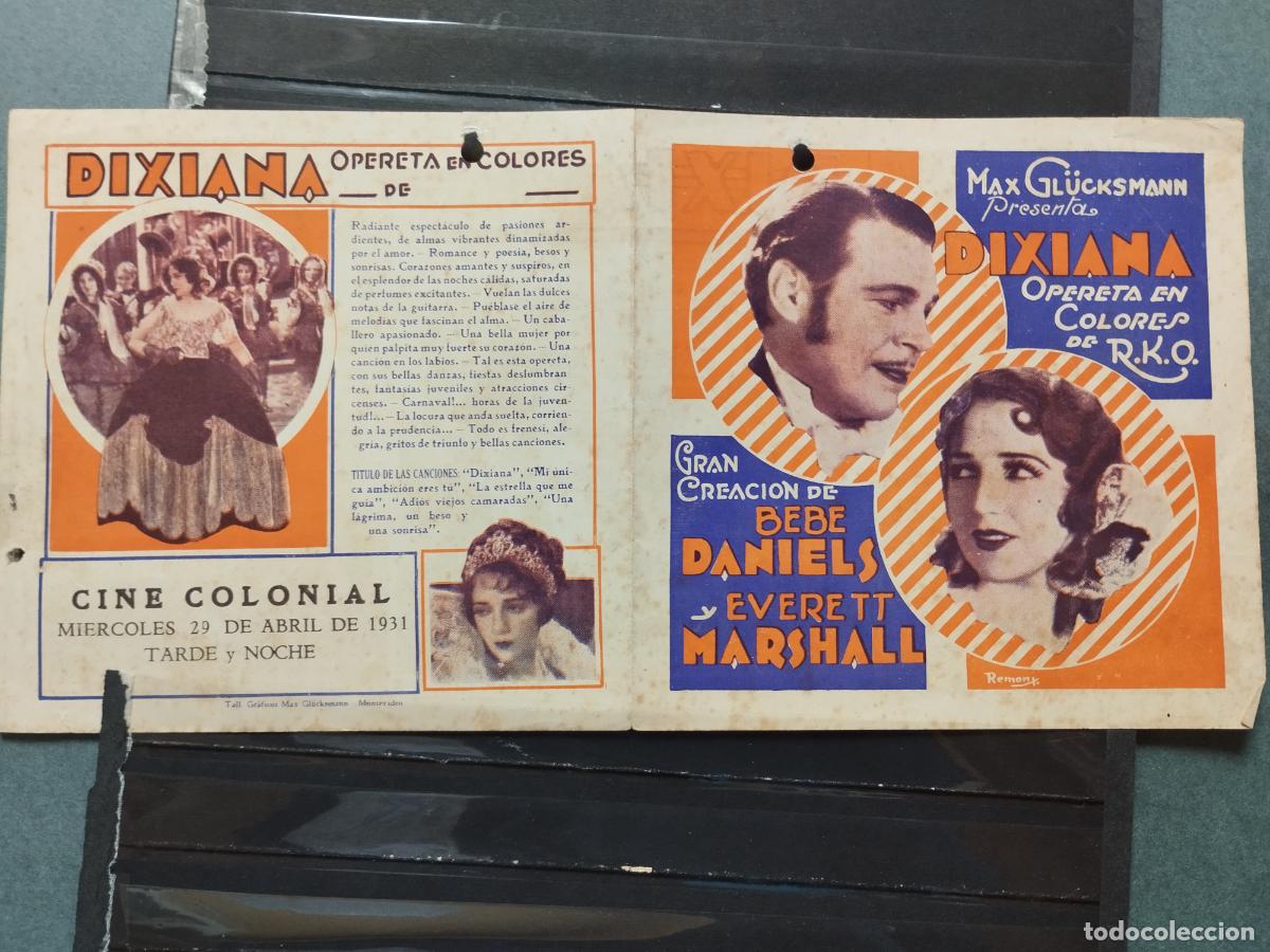 Kino: BZB PROGRAMA DE CINE DOBLE. URUGUAY. DIXIANA. DOS AGUJEROS DE TALADRO