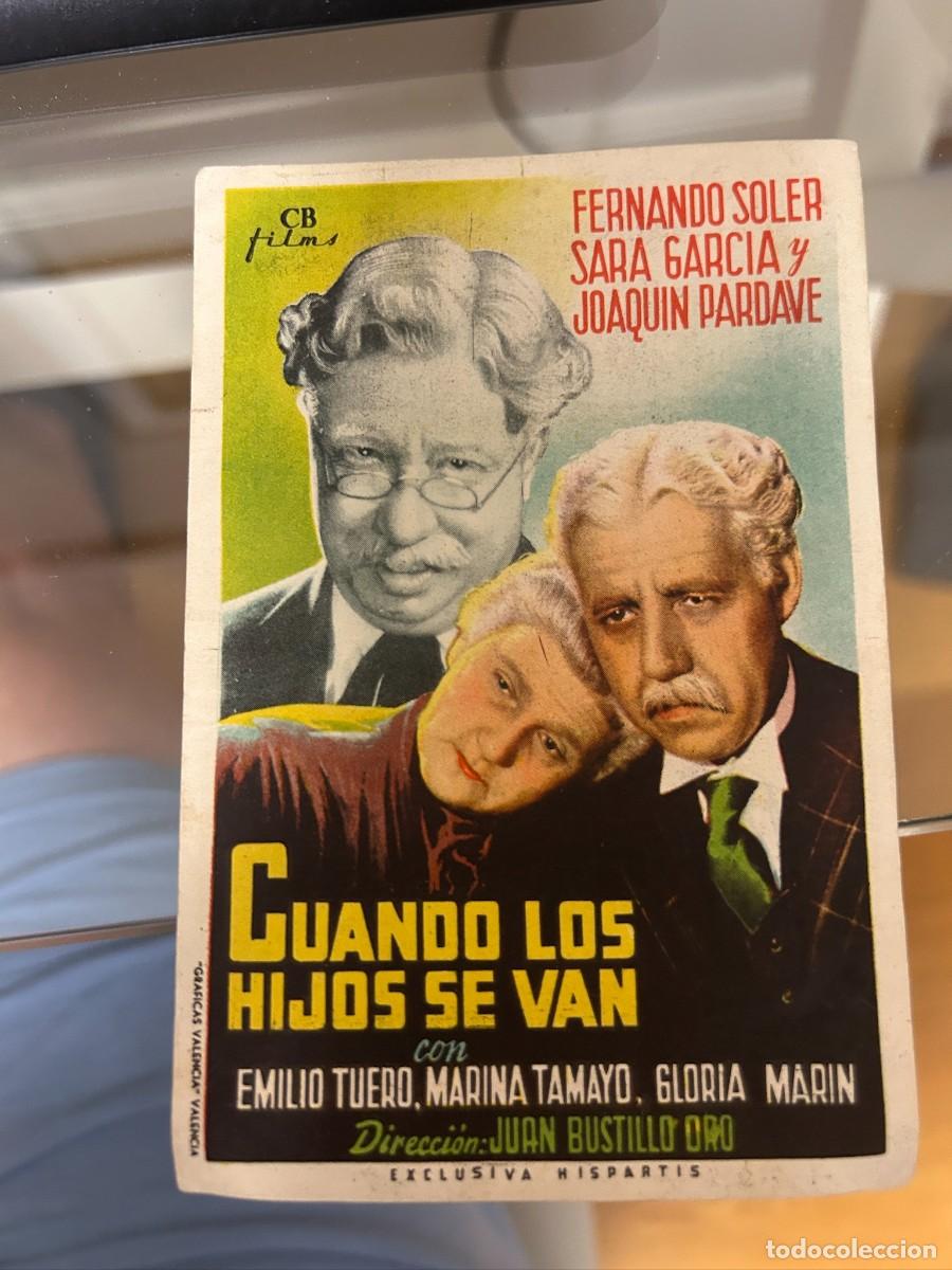 Cine: &ordm;445 cuando los hijos se van sin publicidad buen estado
